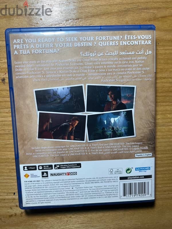 UNCHARTED: Legacy Of Thieves Collection - PS5 - Used 1