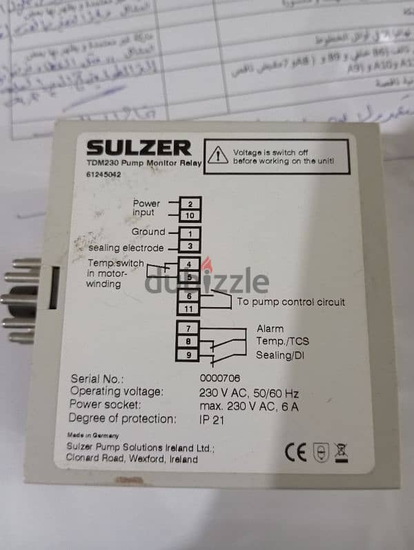 abs sulzer relay 0