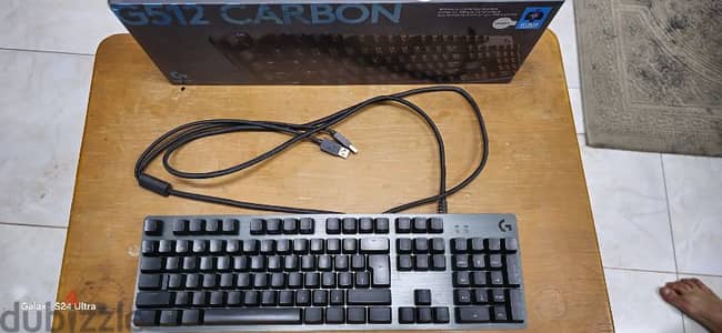 LOGITECH G512 CARBON GX BLUE GAMING KEYBOARD