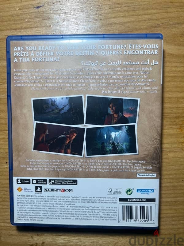 UNCHARTED: Legacy Of Thieves Collection - PS5 - Used 1