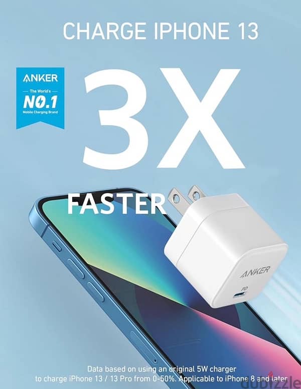 Anker 20 Watt رأس شاحن انكر اصلية 2