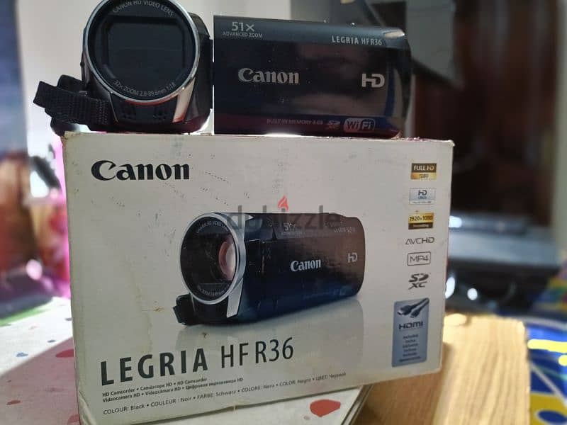 camera canon HF R36 0