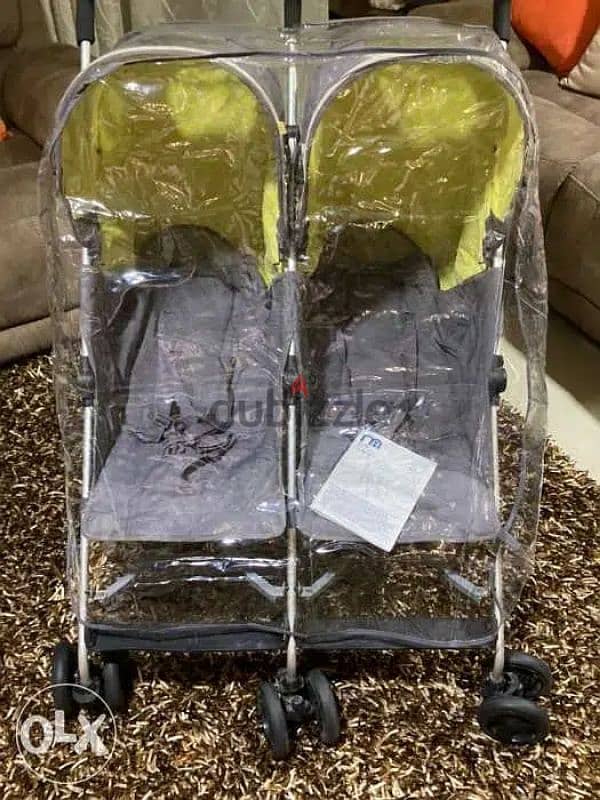 Twin Stroller - Mothercare original 0