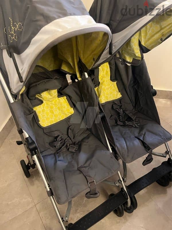 Twin Stroller - Mothercare original 1