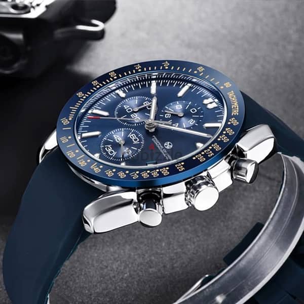 PAGANI DESIGN Fashion Mens Watches Chronograph Sports Waterproof 4