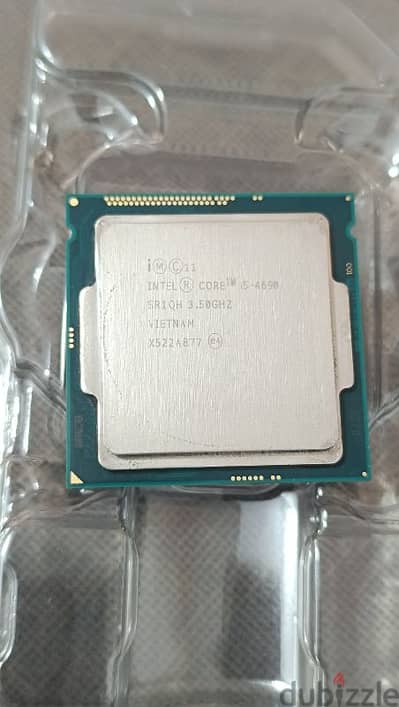 Core I5-4690 / 3.5GHz بورسيسور كور اي فايف جيل رابع اصلي مش استيراد