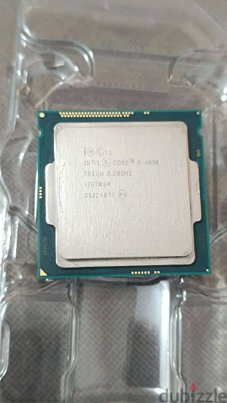 Core I5-4690 / 3.5GHz بورسيسور كور اي فايف جيل رابع اصلي مش استيراد 0