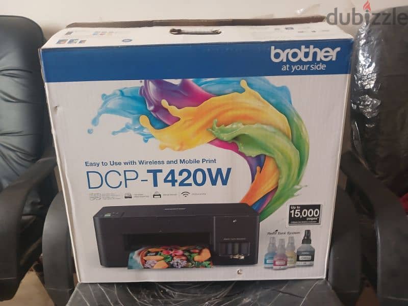 printer brother T420 w 1