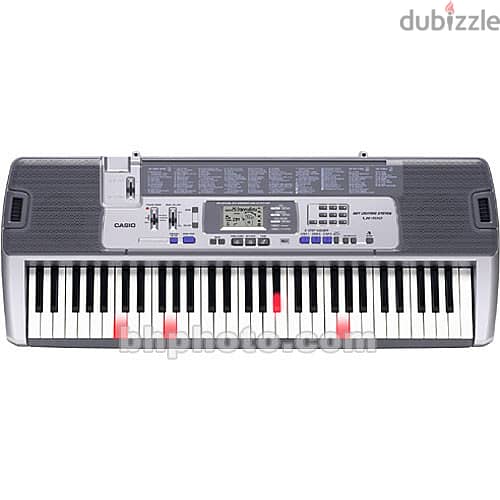 بيانو كاسيو 5 اوكتاف غربى وبيتوصل ميدى Casio LK100 Lighted Keyboard W 1