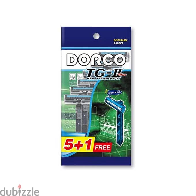 Dorco عرض 12 كيس 6 ماكينات حلاقه دوركو 2 موس ومرطب بسعر الجملة 0