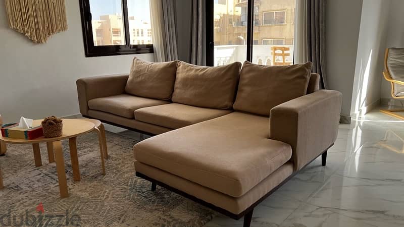 L Shape Sofa for Sale - كنبة حرف L للبيع 0