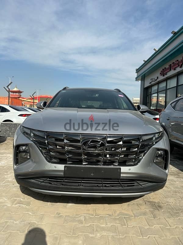 Hyundai Tucson 2024 p4 premium خياطة زرقاء 0