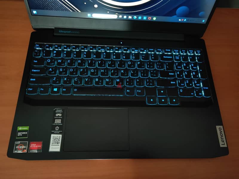 lenovo ryzen 7 + nvidia gtx 1650 4gb+ amd 512mb+ 120hz+ ويندوز اوريجين 2