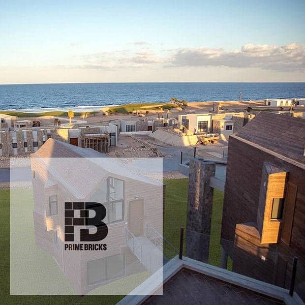 For sale, a twin house villa, 361 meters, in Somabay Hurghada, in installments 0