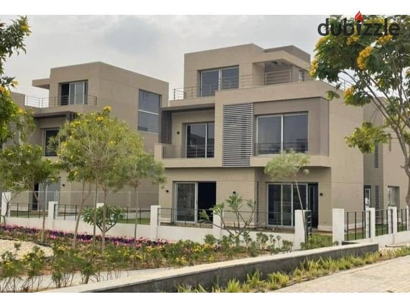 توين هاوس برايم لوكيشن للبيع 338 م في بالم هيلز نيو كايرو palm hills new cairo 0