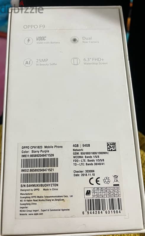 oppo f9 2