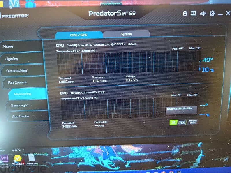 Acer predator Helios 300 PH315-53 5