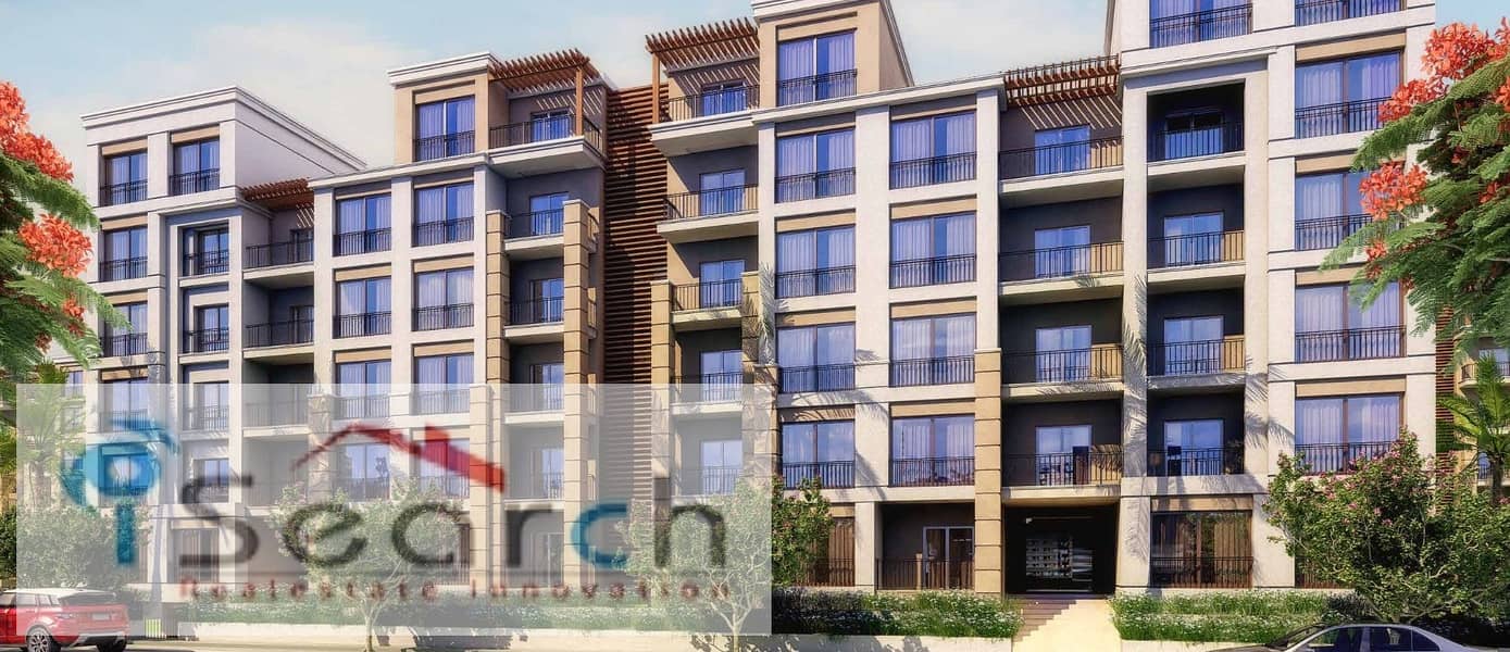 Taj City New Cairo studio for sale upon installments تاج سيتي القاهرة الجديدة 0