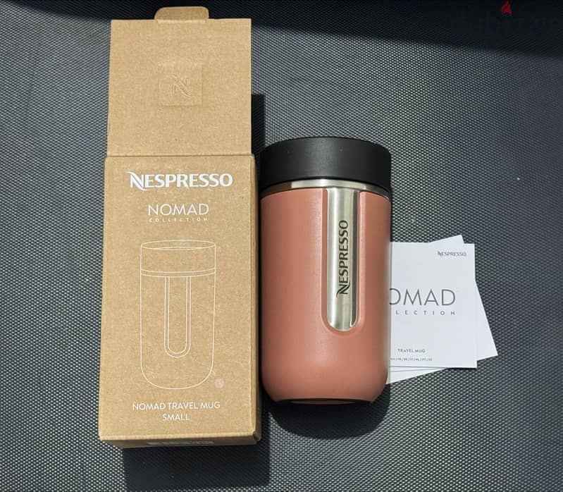 Nespresso Travel Mug Terracotta Thermal Mug Insulated Mug Leak-Proof 5