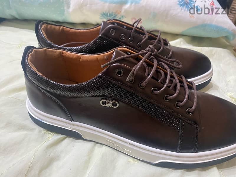 ferragomo men shoes ( new ) size 44 0