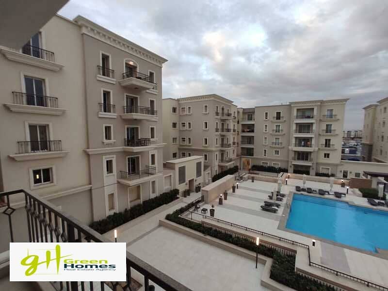 Apartment for Sale ready to move in Mivida | Emaar , New Cairo – Pool View 0