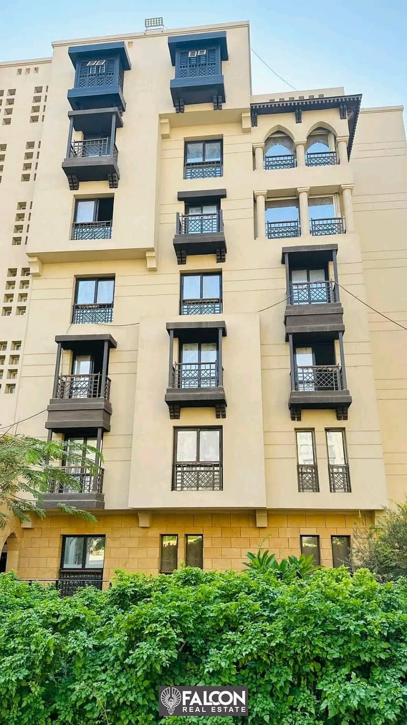 Ready To Move Apartment Fully Finished 124m Direct View On Salah Salem For Sale In Arabesque New Fostat With Installments 0