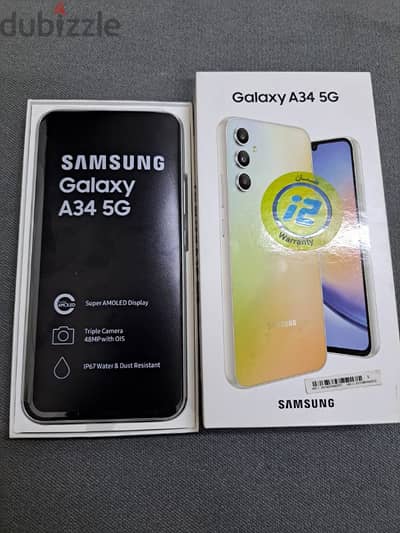 Samsung A34 5G new for sale