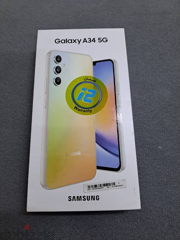 Samsung A34 5G new for sale 1