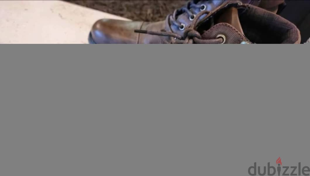 حذاء نص بوت ماركة بريمارك  - Primark working boots 1