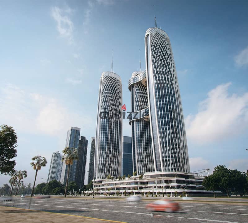 Hotel studio for sale in Tycoon Tower Administrative Capital with a guaranteed return on investment at a special price 0