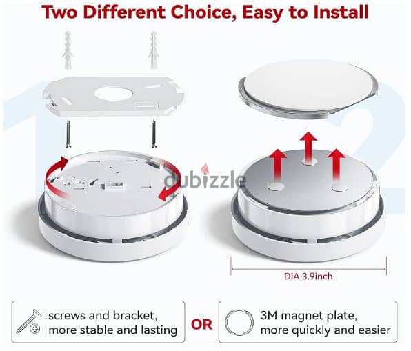 SITERLINK Fire Smoke Detector Alarm  انذار حريق 1