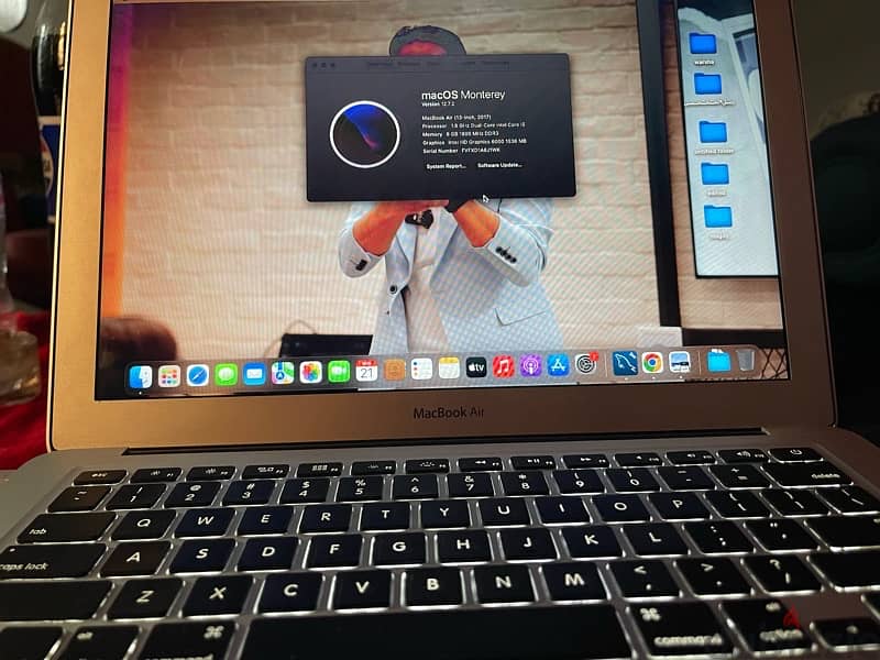 MacBook Air 2017  like new  from UAE 1