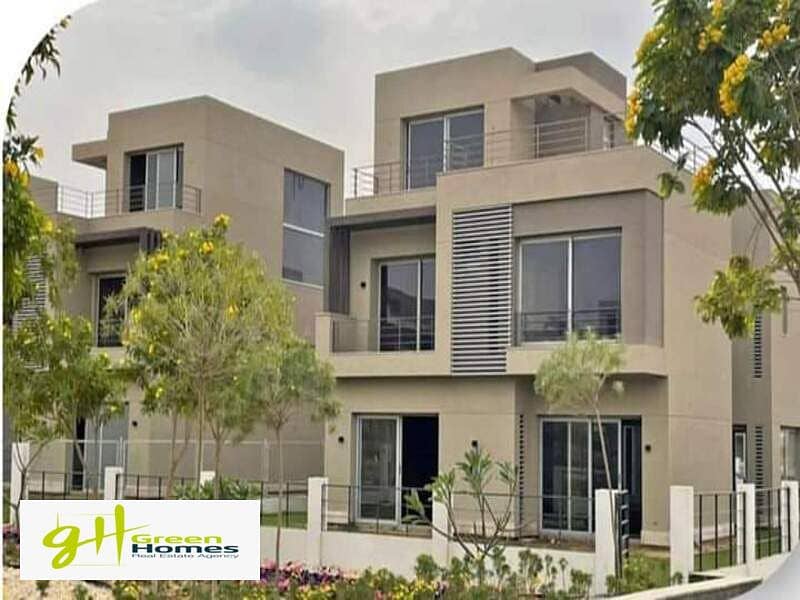 Under Market Price! Townhouse for Sale in Prime Location at Palm Hills New Cairo –Highest elevation in Compound with Flexible Payment Plan 0