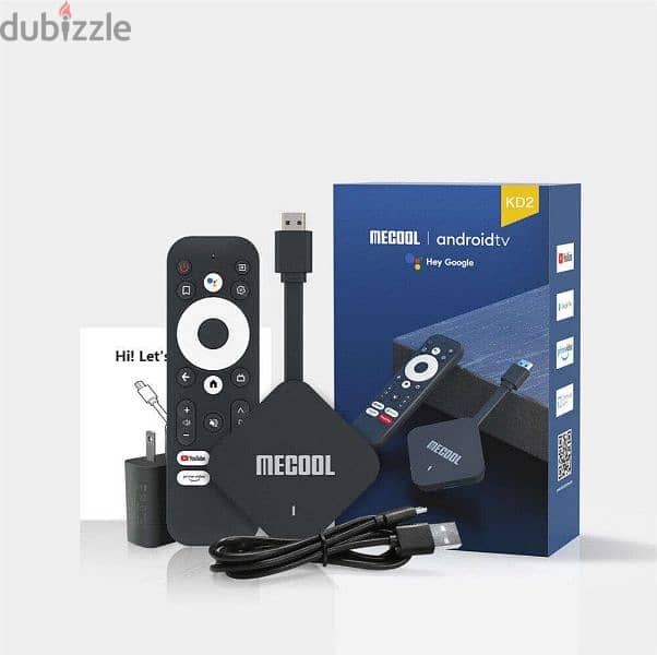 MECOOL KD2 Android TV Stick 4GB Ram / 32GB Rom 0