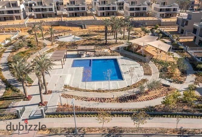 باقل سعر في السوق فيلا 255 متر فيو مميز في بالم هيلز التجمع الخامس Palm Hills new Cairo 0