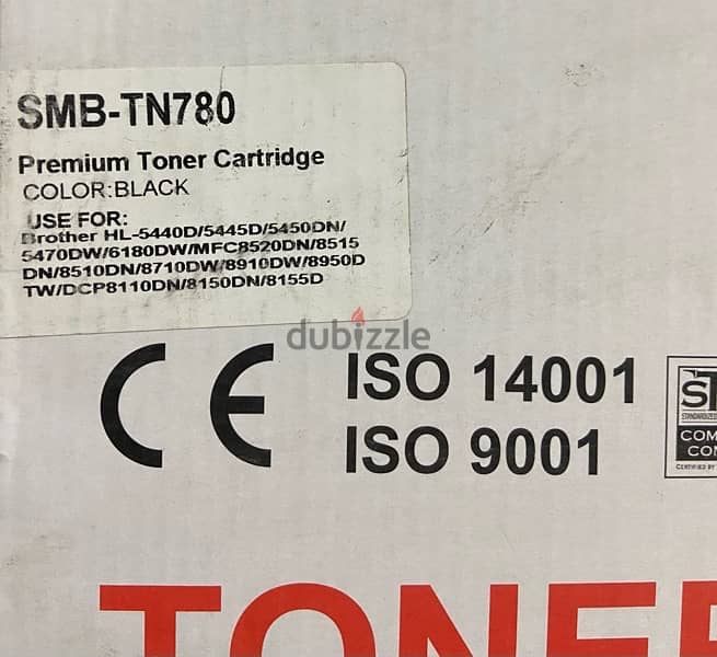 Brother laser toner cartidge original بالضمان لمدة عام 1