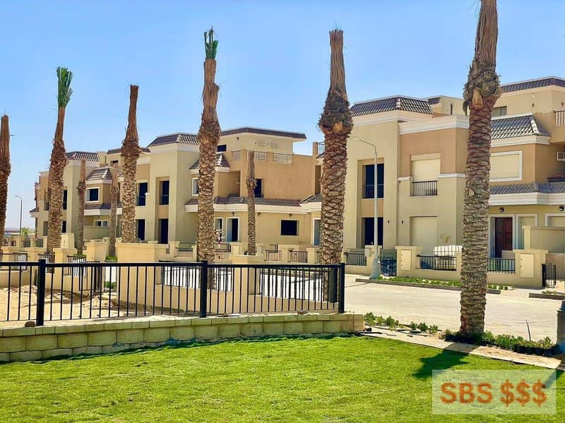 Town house in Sarai New Cairo , 205m prime location 0