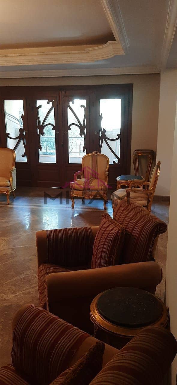 Furnished villa for rent in the First District, Fifth Settlement, super luxurious finishing, furnished, close to Al-Hamd Mosque 0