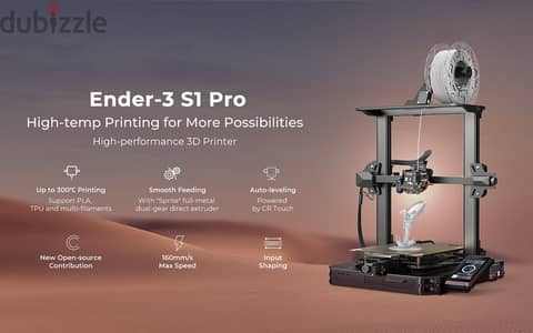 creality ender 3 s1 pro 3d printer