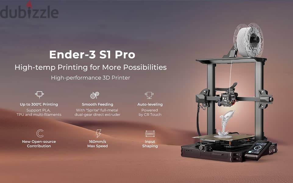 creality ender 3 s1 pro 3d printer 0