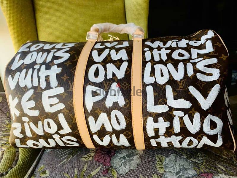 LV × Stephen sprouse Duffle bag in perfect condtion. 1