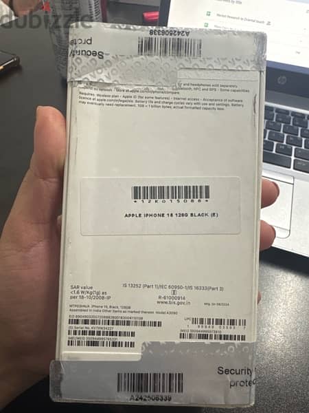 iPhone 15 128 GB Black Activated but not used 1