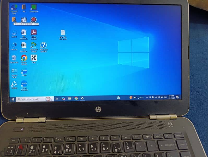 HP laptop . . good condition negotiation 3