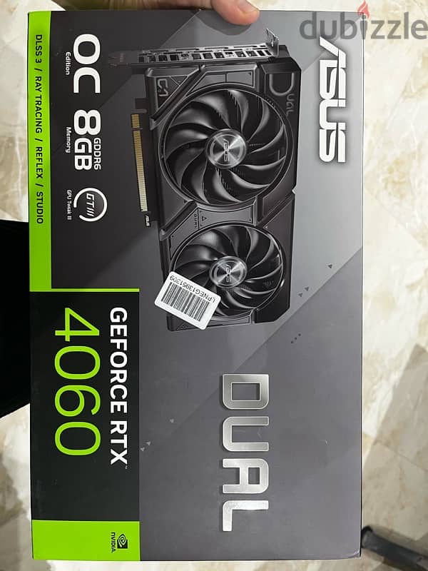 RTX 4060 8GB VRAM ASUS DUAL 5