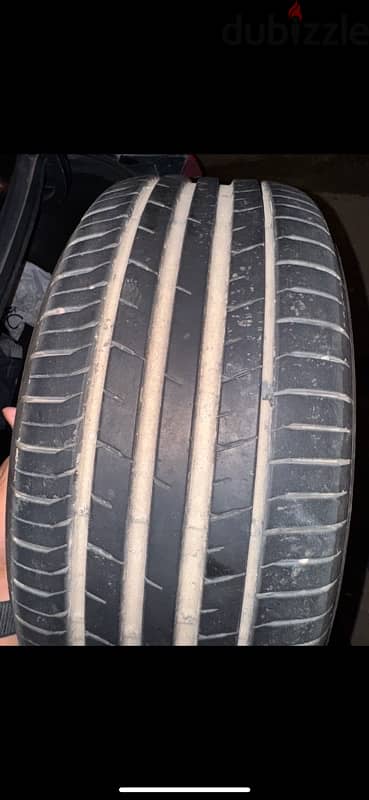 للبيع فردة كاوتش واحدة Toyo proxes sport  225/50/R17 1