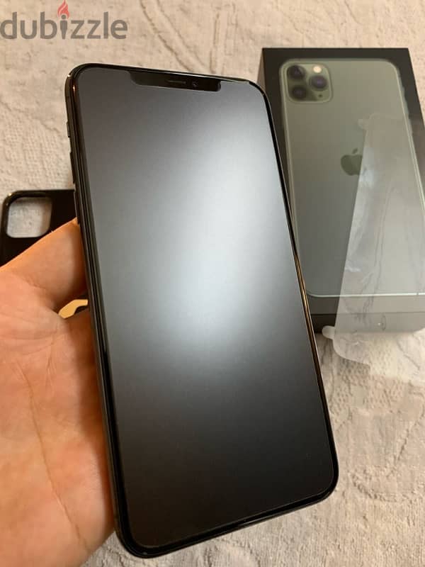 iPhone 11 Pro Max 256g83% like like new بيع اوبدل 7