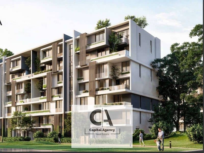 Offer for a limited offer an apartment of 150 meters in il Bosco City Compound With only 5% down payment ,installments over 10 years without interest 0