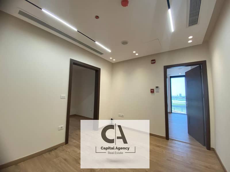 Administrative office for rent 800 sqm in the second sector - finished with air conditioners - Fifth Settlement 0