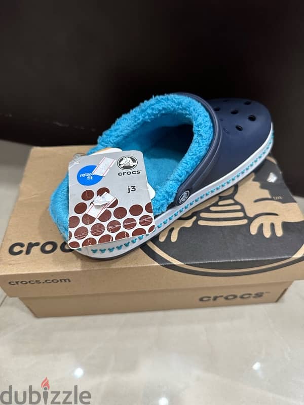 Winter kids crocs 1