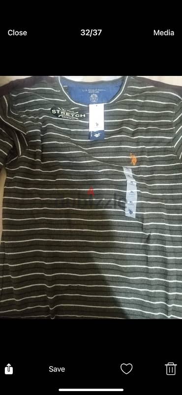 us polo shirt بلوفر رجالي جديد  ماركه 0